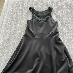 girl’s black target halter skater dress